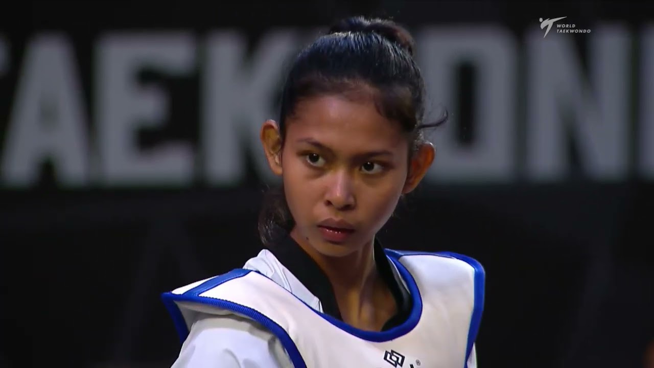317 W-46kg R-16 HENI N. K. INA 🔵 vs 🔴 RAMIREZ VARGAS A. COL I Guadalajara 2022 WT Championships