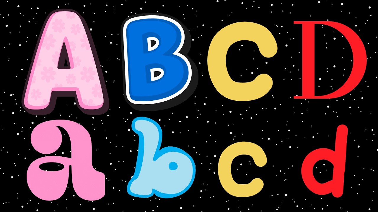 The ABC Song |  Fun Alphabet Songs with Colorful Animations for Kids