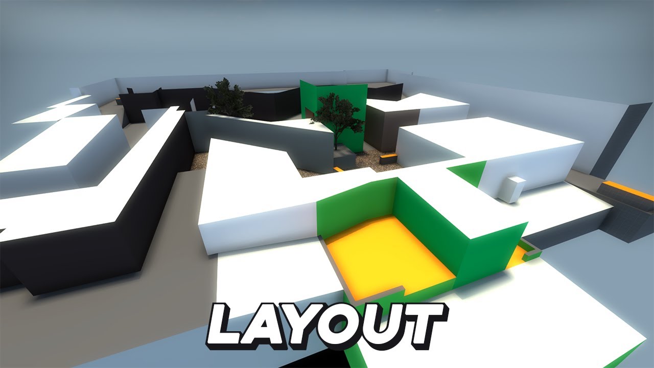 Making a CSGO Map - Part 1 Layout