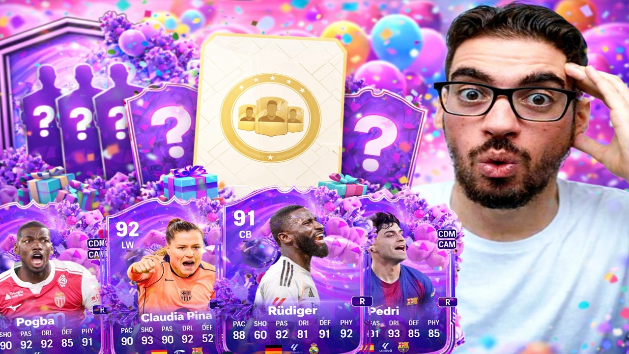 12x 1 of 3 89+ FUT Birthday Team 2 Player Picks!
