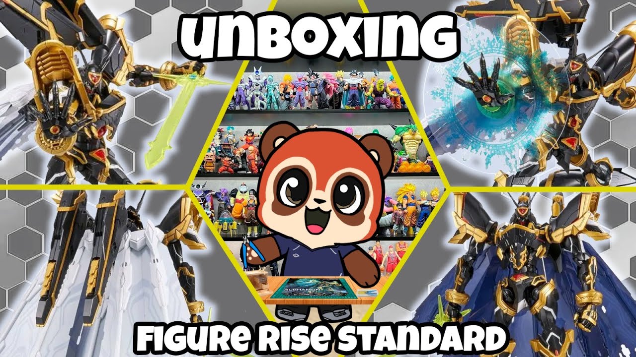 ALPHAMON_FIGURE RISE STANDARD AMPLIFIED - Unboxing Y Review ¡¡¡🔥🔥