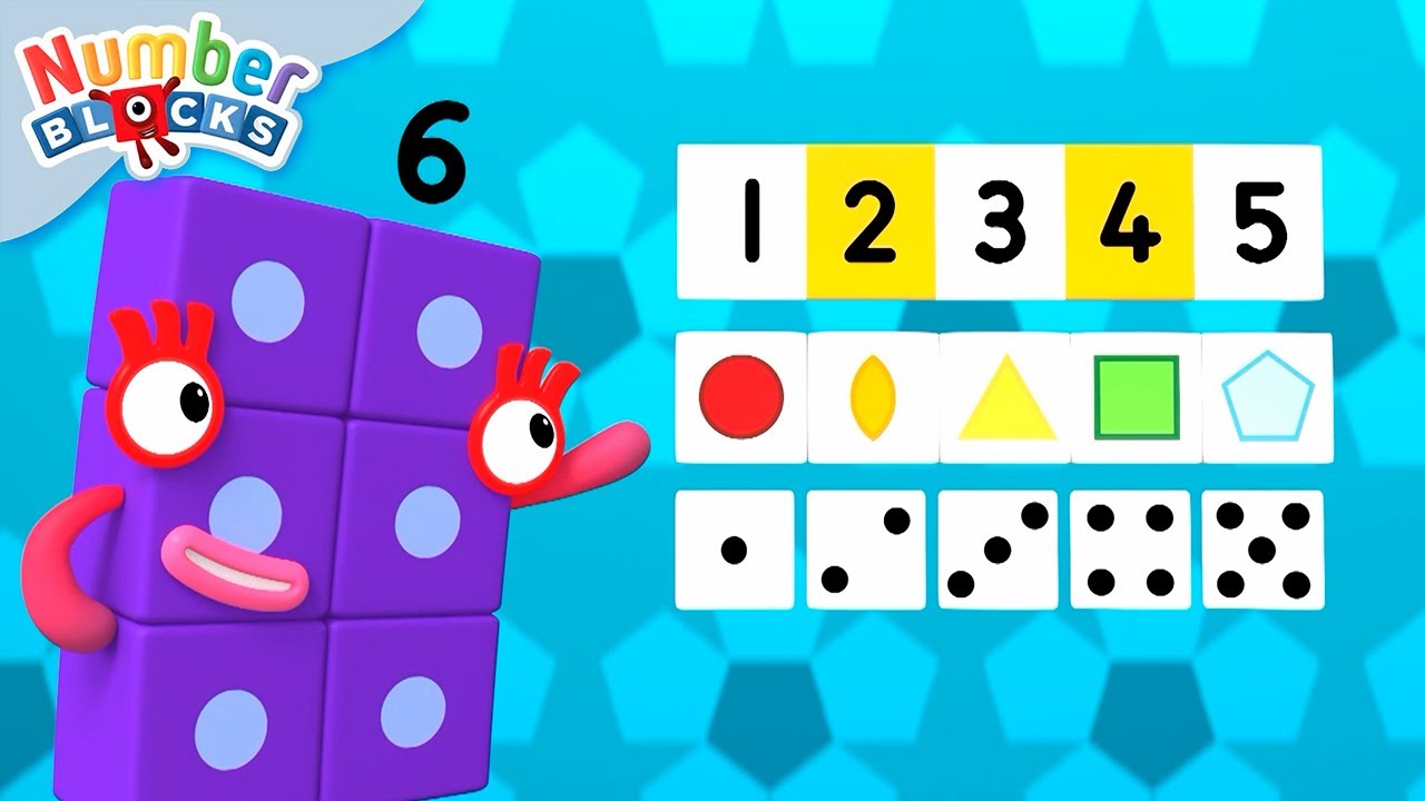 Matemática Mágica e o Palácio dos Padrões 👾 | Aprenda a contar | Numberblocks em Português Brasil