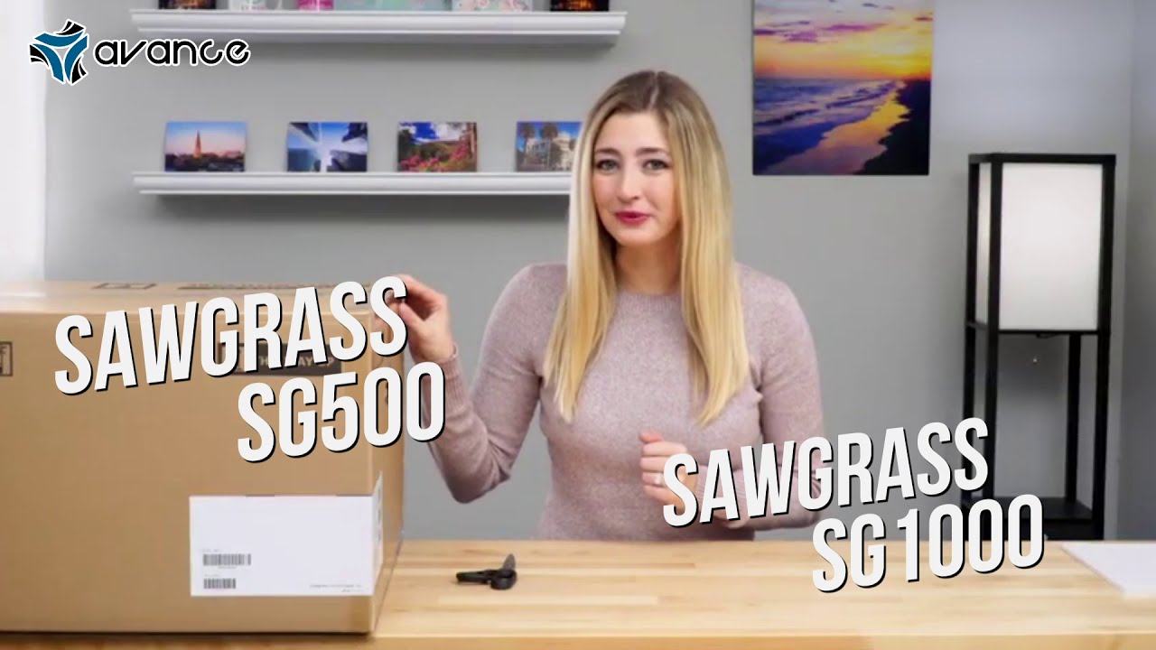 Las impresoras diseñadas especialmente para sublimación ¡Sawgrass SG500 & SG1000!