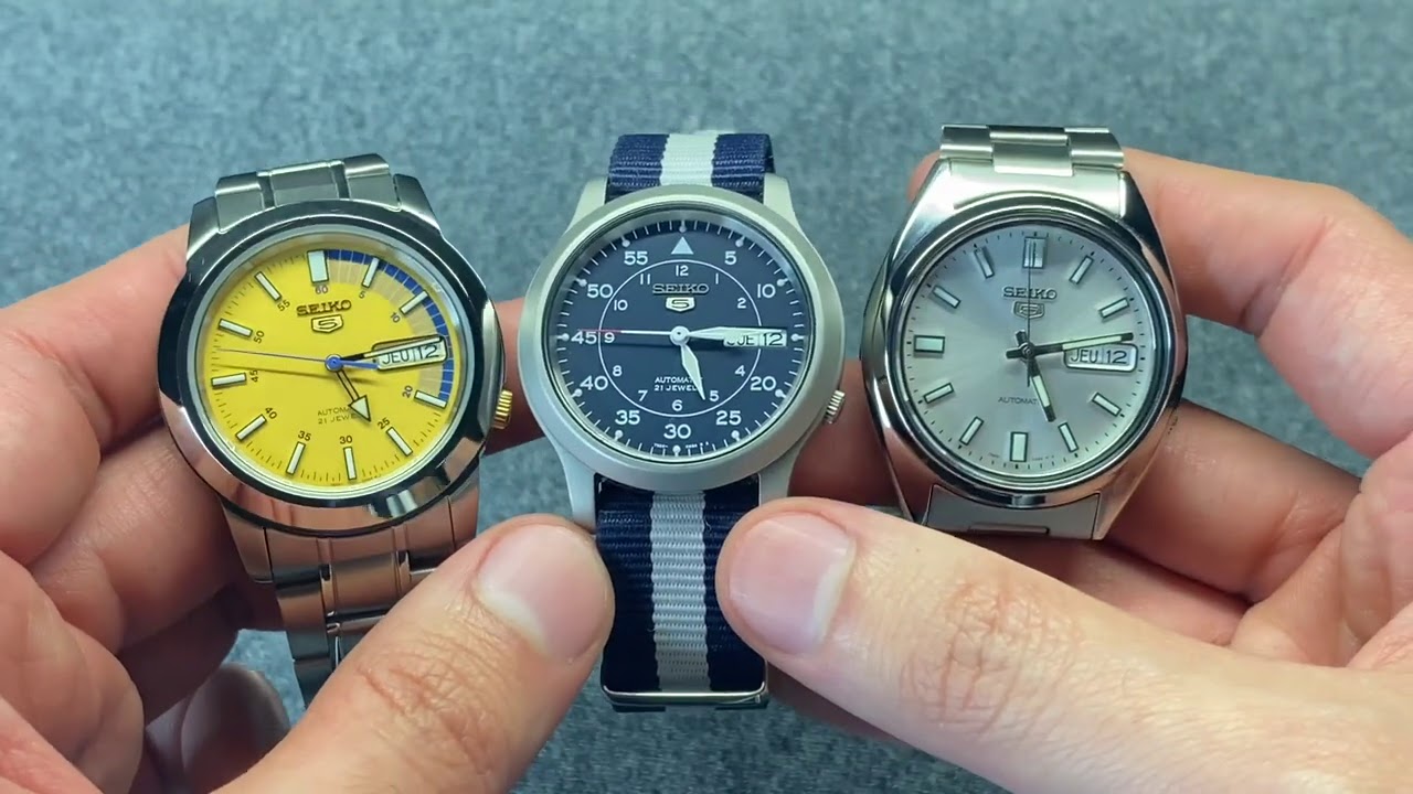 ¿ Siguen valiendo la pena los SEIKO 5 (en 2020) y 3 consejos para comprar uno