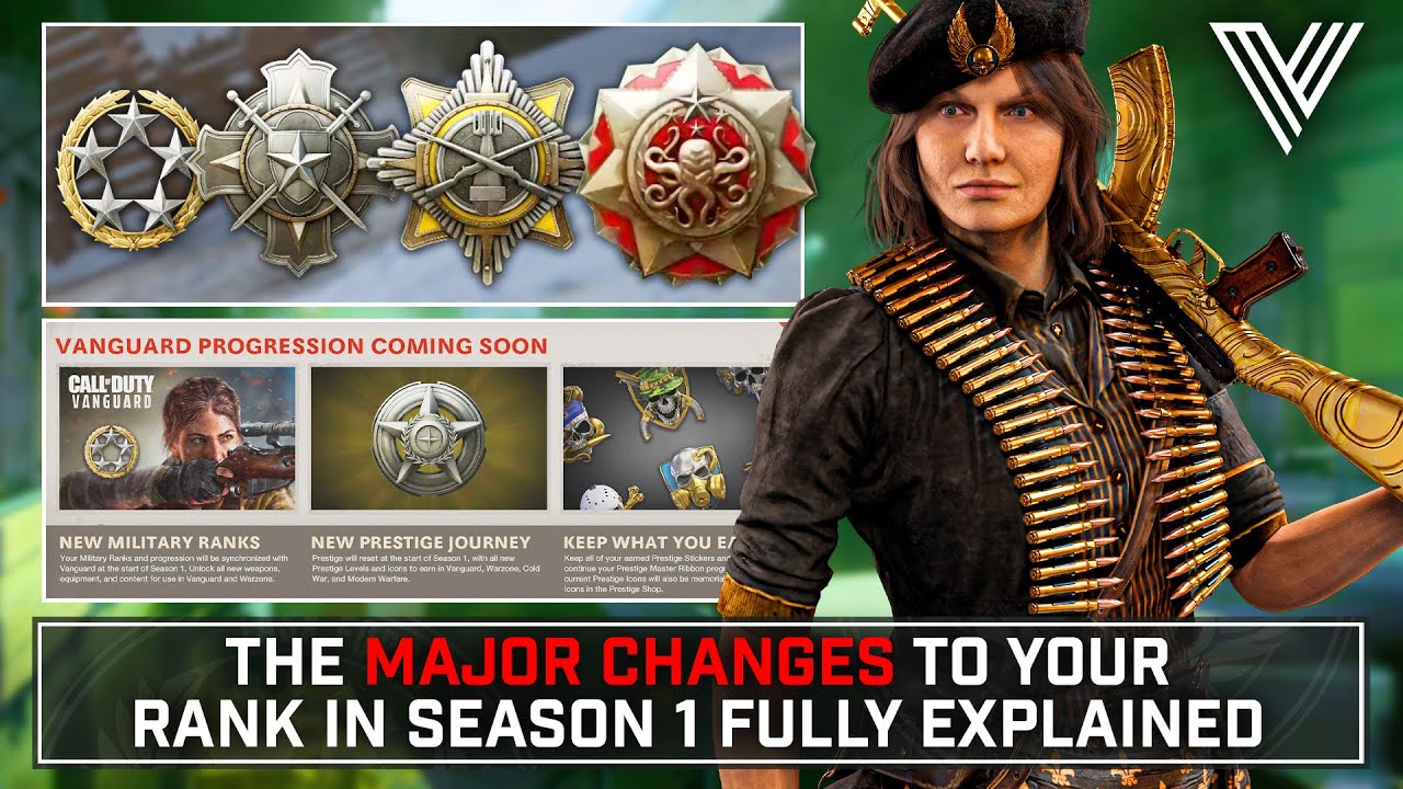 VANGUARD: The BIG SEASON 1 RANK CHANGES Fully Explained (Surprise Update, Rank Changes & More)