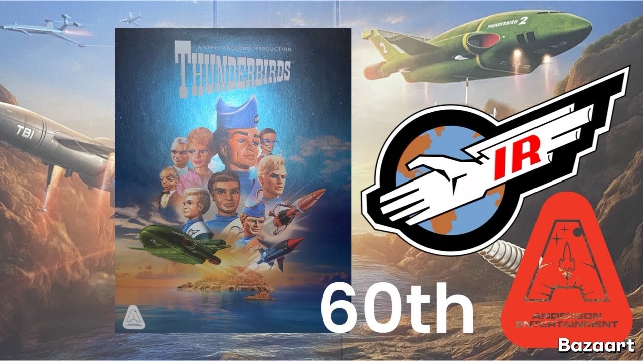 Обзор и распаковка коллекционного издания Blu-ray к 60-летию сериала «Тандербердс»! (Регион ABC)