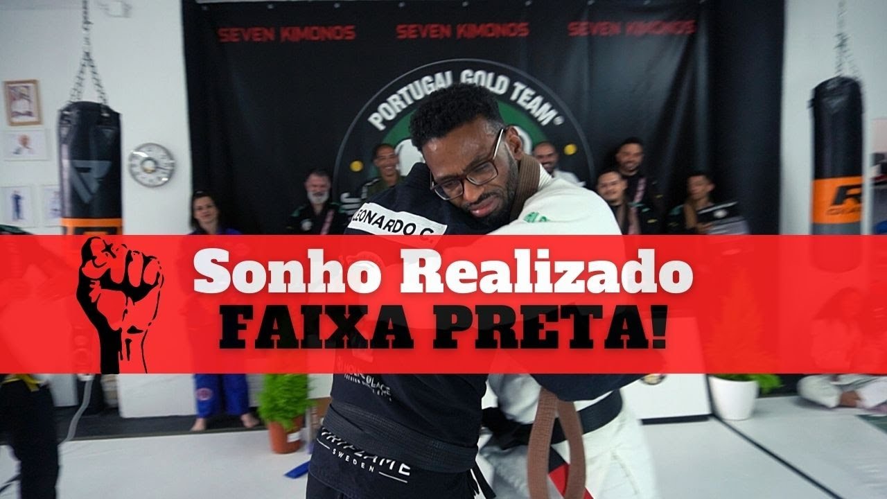 Conquistando a FAIXA PRETA de Jiu-Jitsu Depois de Anos - O Momento Mais Esperado