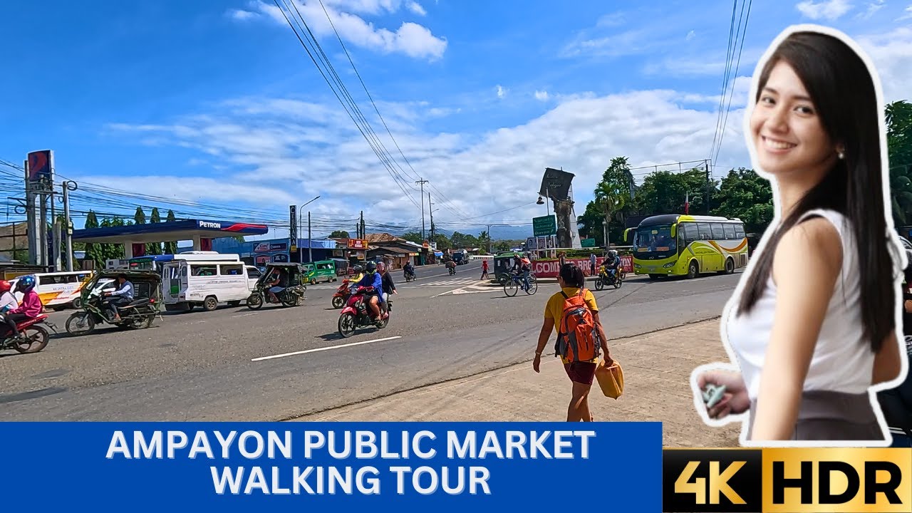 MARKET WALK, Ampayon food market 2024 |4K HDR