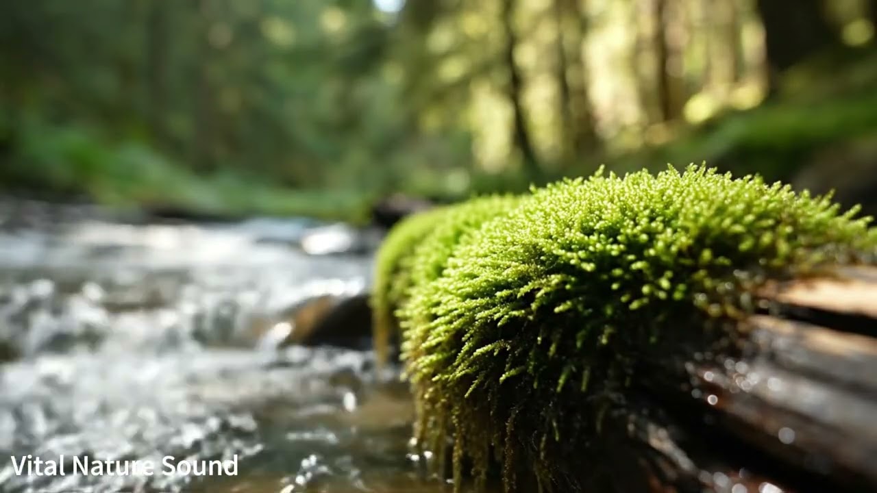 Peaceful River Soothing Nature Sounds for Sleep, Insomnia & Stress Relief 🌿Vital Nature Sound