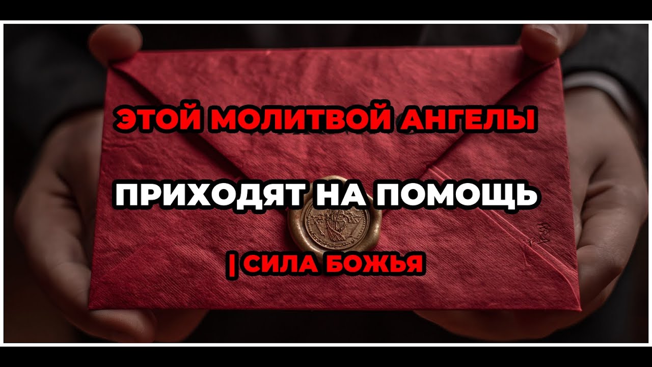 Этой молитвой ангелы приходят на помощь | Сила Божья