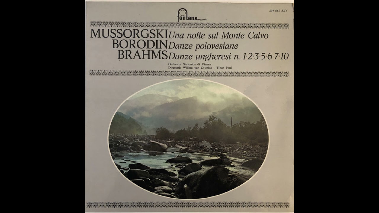 Borodin: Danze polovesiane con Coro &mdash; van Otterloo &mdash; declicked Vinyl Record