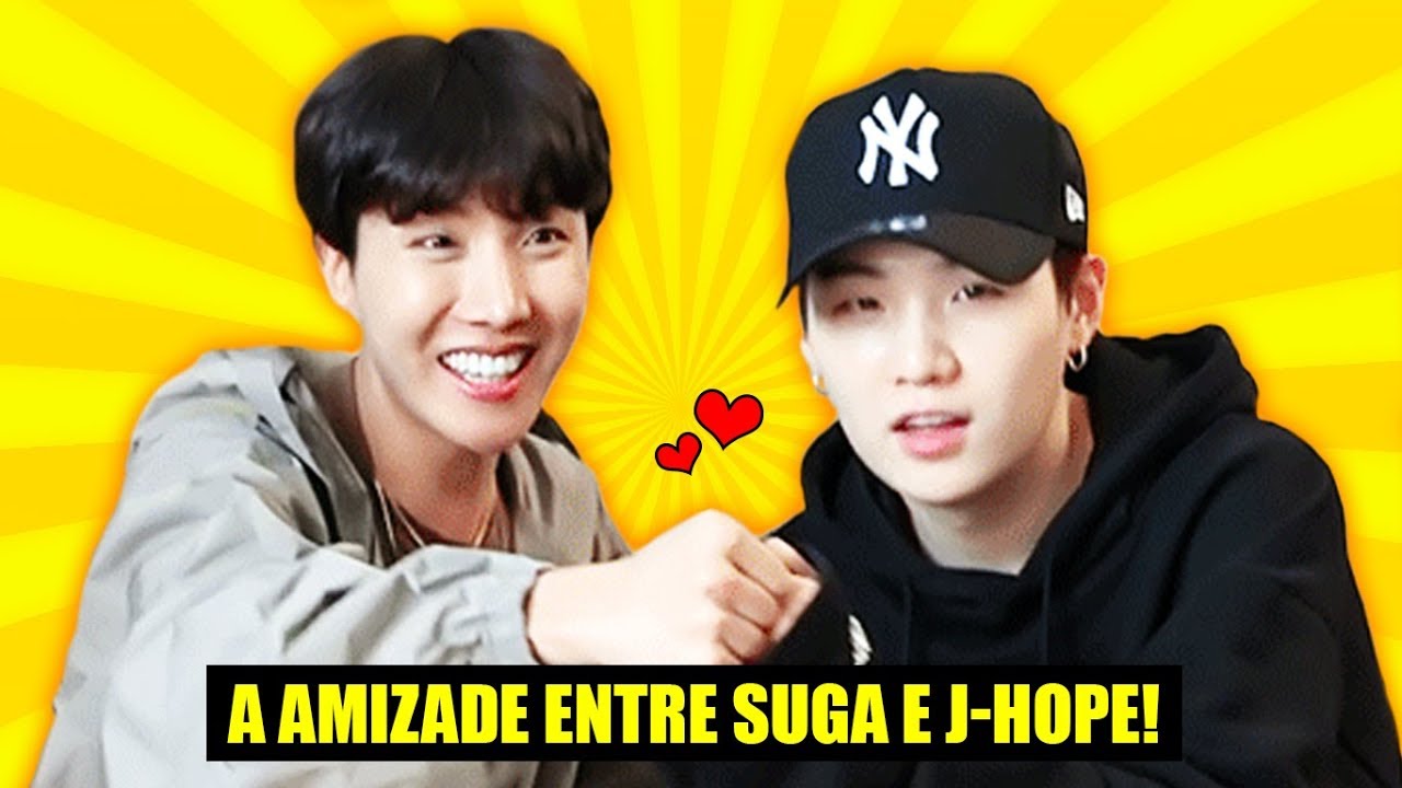 A AMIZADE ENTRE SUGA E J-HOPE