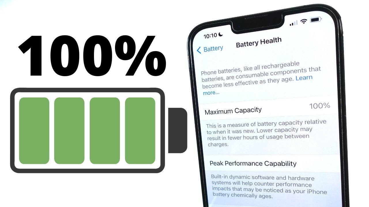 How To Maintain 100% iPhone Battery Health