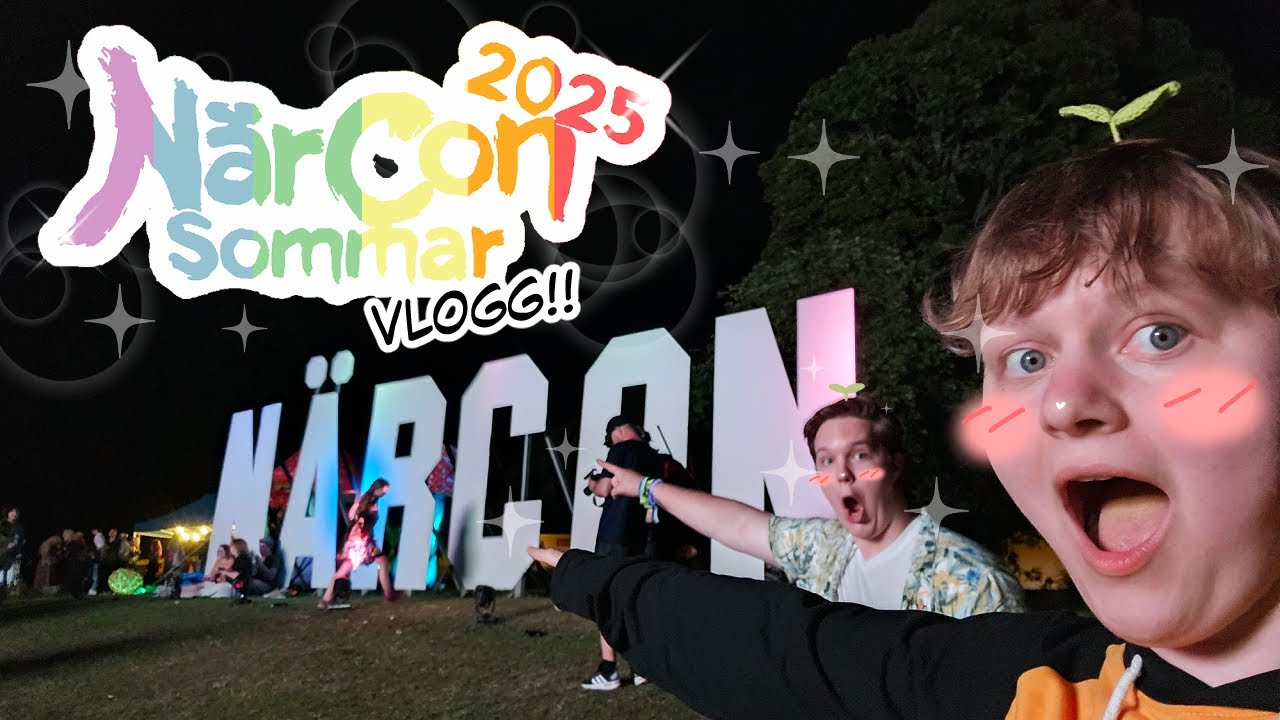 Närcon Sommar 2025 Vlogg