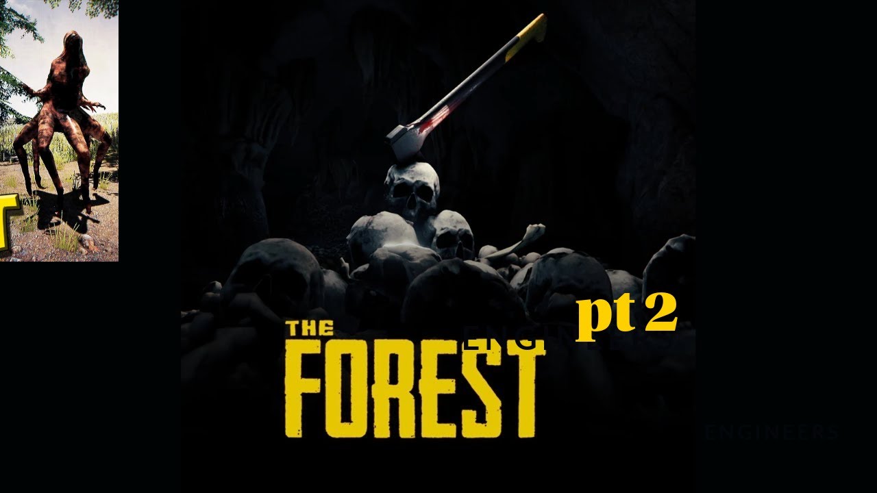 Vi utforskar grottan! Och dödar spindel mannen? The Forest pt #2