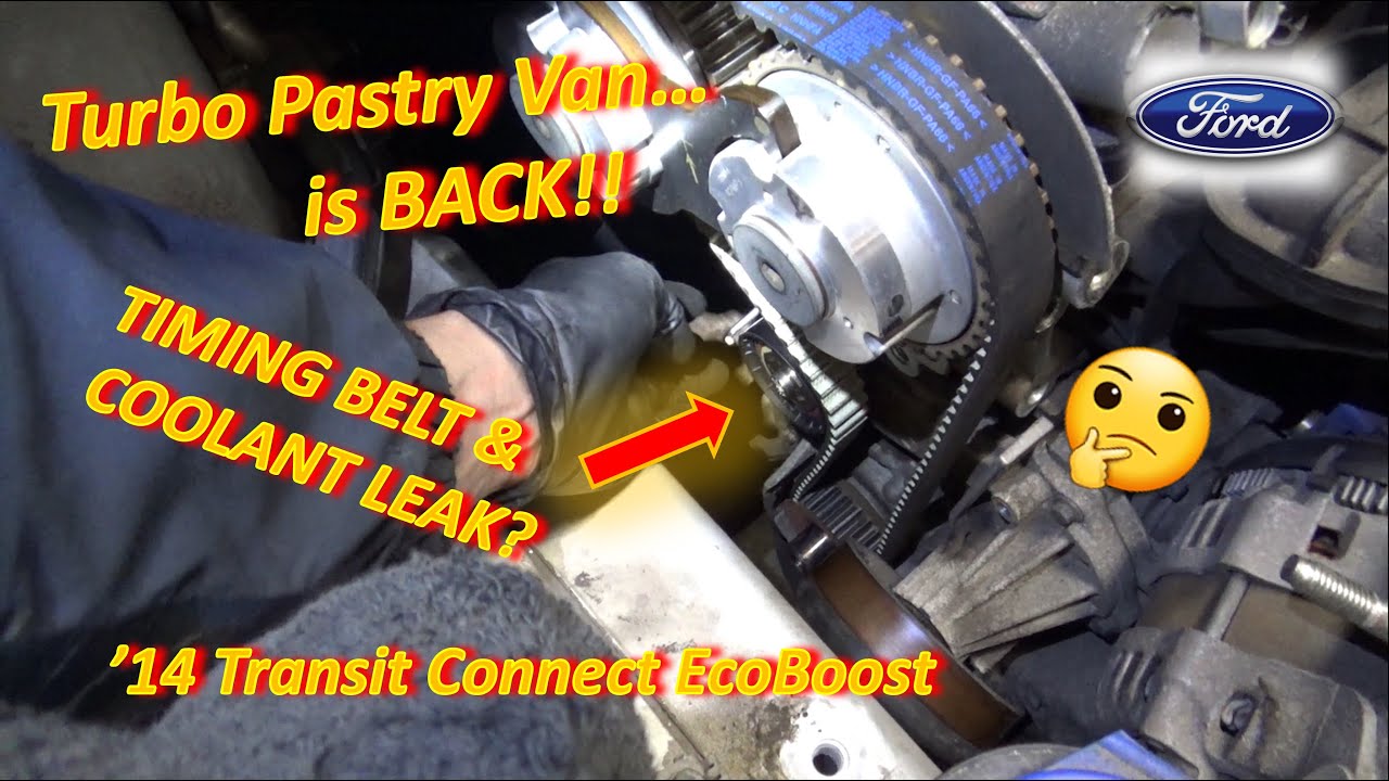 Turbo Pastry Van is BACK!? (Timing Belt & Coolant LEAK: '14 Transit Connect EcoBoost)