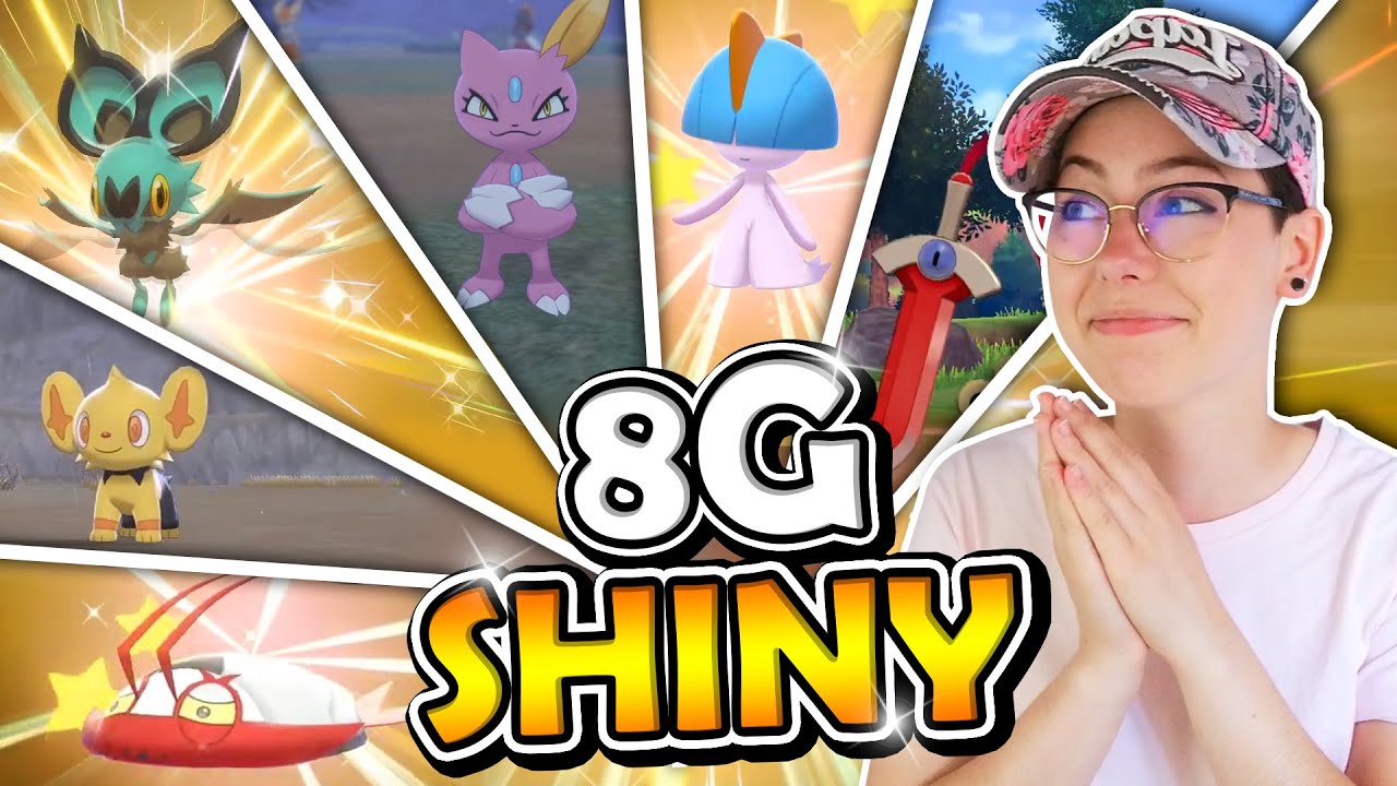 L'histoire de mes derniers SHINY sur Pokémon Bouclier !😁✨(+Réactions)