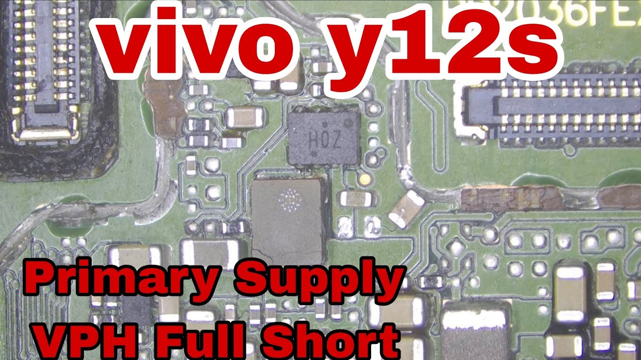Vivo y12s Daed Primary Supply VPH Full Short ⚡