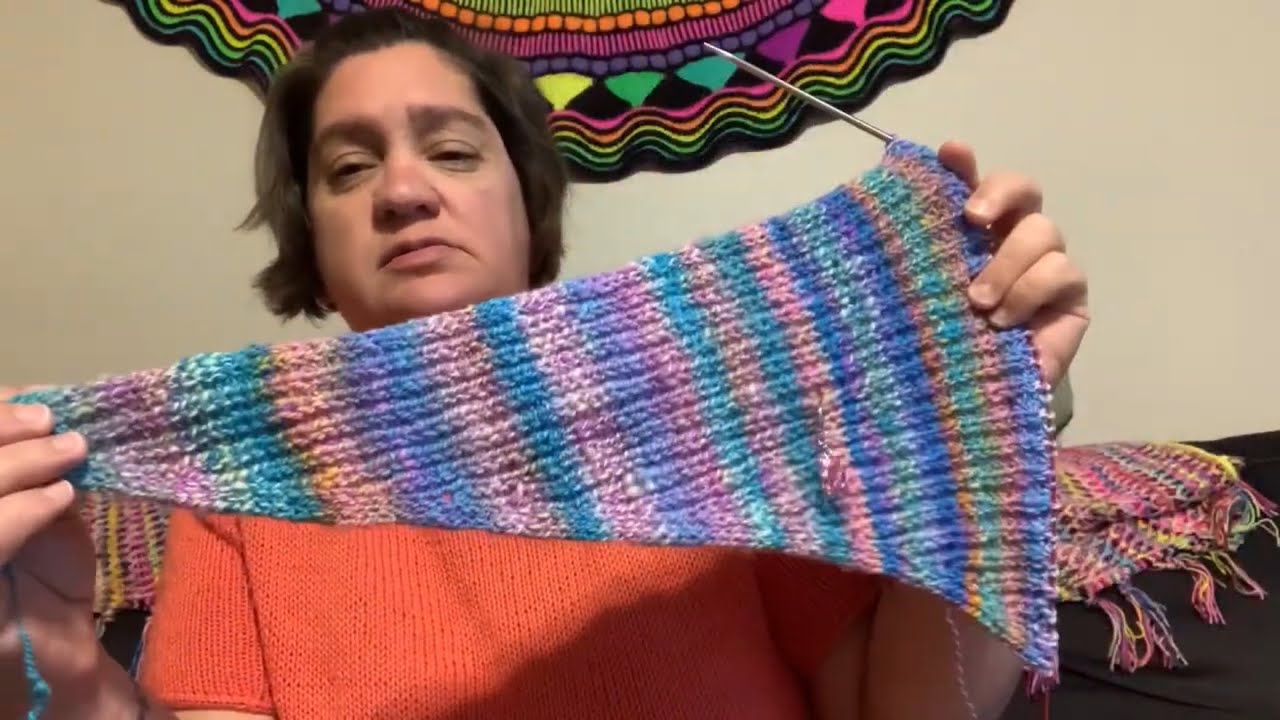 Episode 123: Jaunty Shawl and Wild Horses progress 