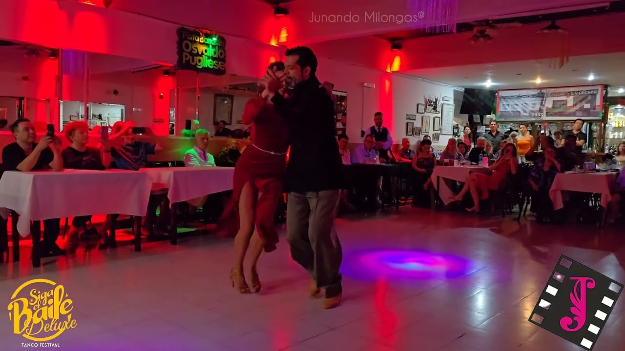 Bailan! LORENA GOLDESTEIN & CRISTIAN GALLARDO | Tango Argentino |  Junando Milongas®