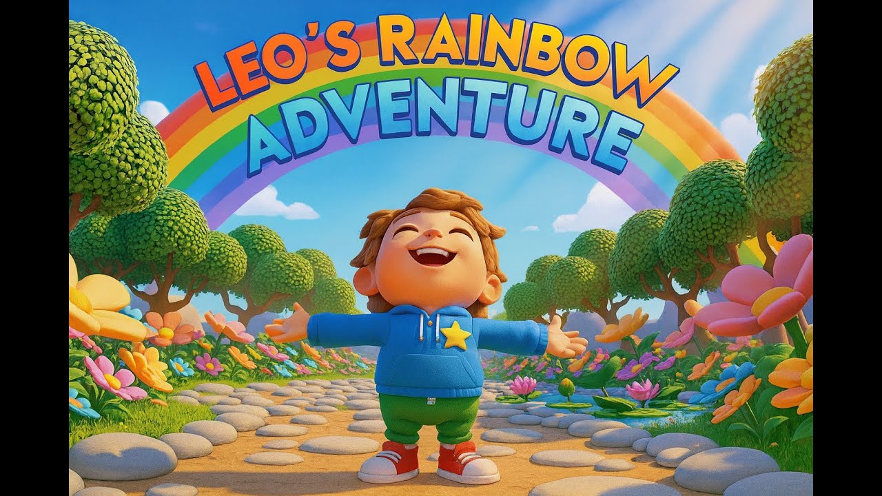 Leo’s Rainbow Adventure – Color Song for Kids