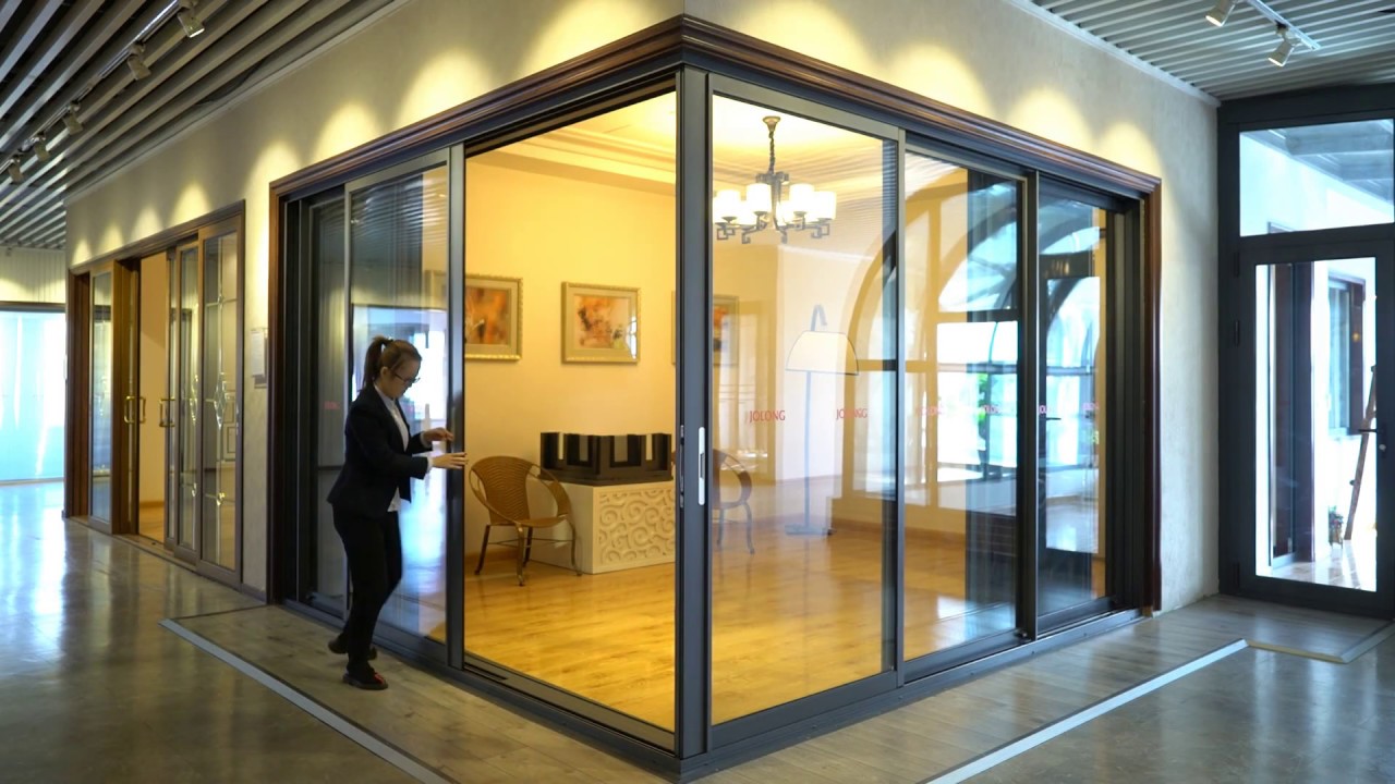 Jolong Aluminium Corner Sliding Door