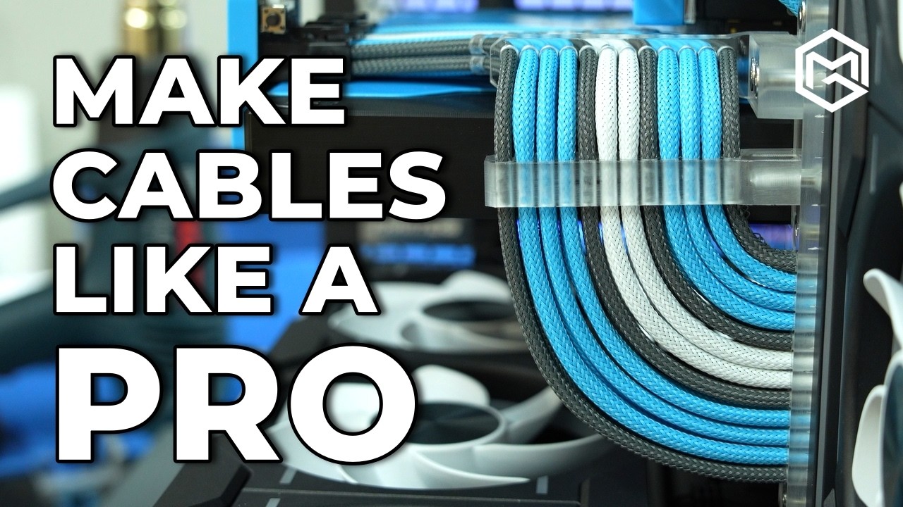 How to Make Custom Sleeved PC Cables Step-by-Step (Full Guide)