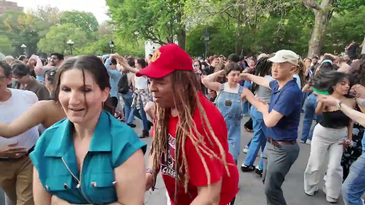 Salsa Dura at Washington Square Park   Oscar Deleon Sientate Ahi 5 7 2025