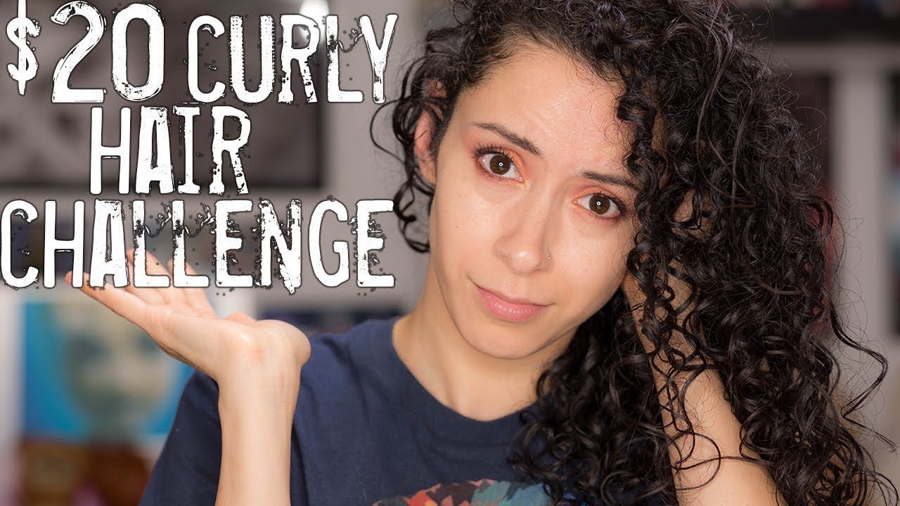 $20 Curly Hair Routine Challenge