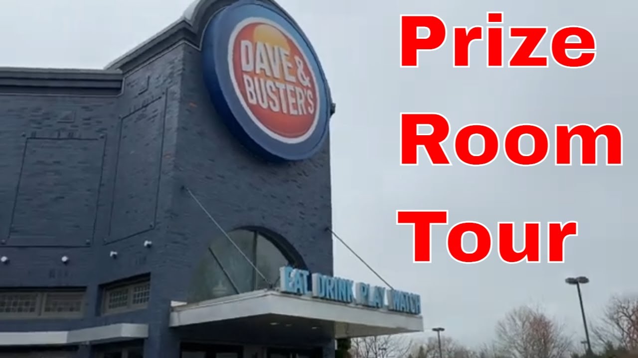 Dave & Busters Arcade 2022 - St Louis Prize Room Tour - New Items