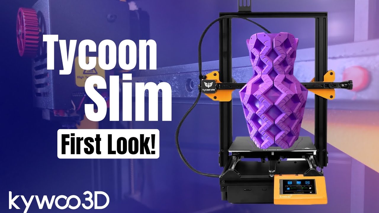 3D-принтер Kywoo Tycoon Slim — первый взгляд