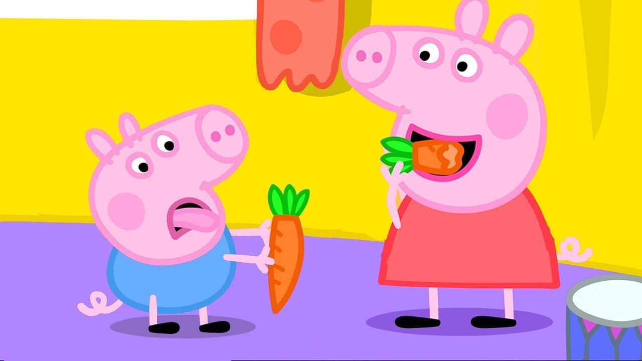 Peppa Pig Français 🥕 Peppa Aime Les Carottes | Épisode Complet | Dessin Animé Pour Bébé