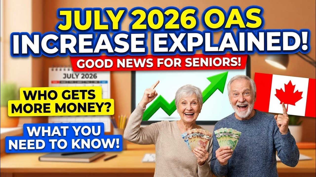 OAS Payments Set to Rise Again in July 2026 What Canada Seniors Need to Know About the Next Increase