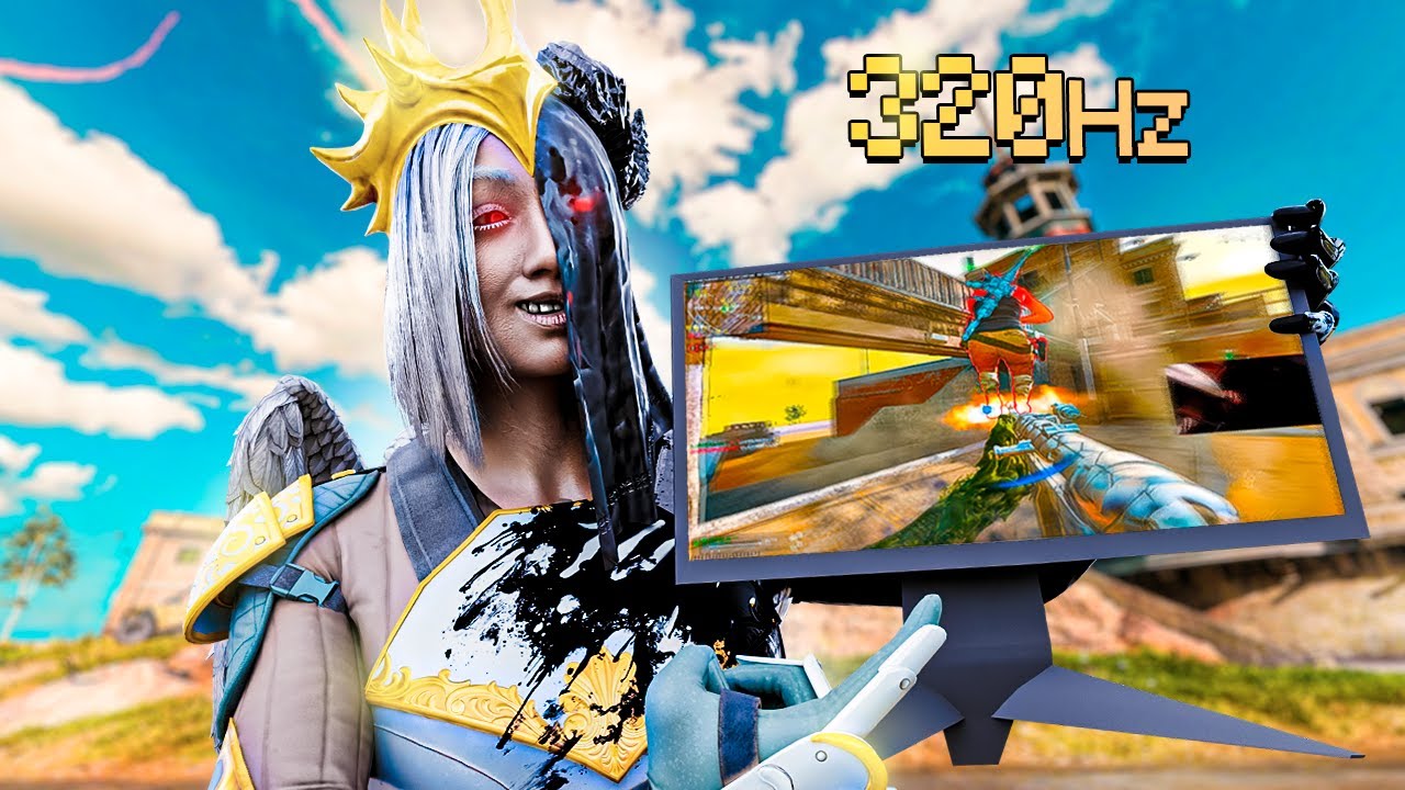 ISSO é WARZONE COM MONITOR 320HZ!