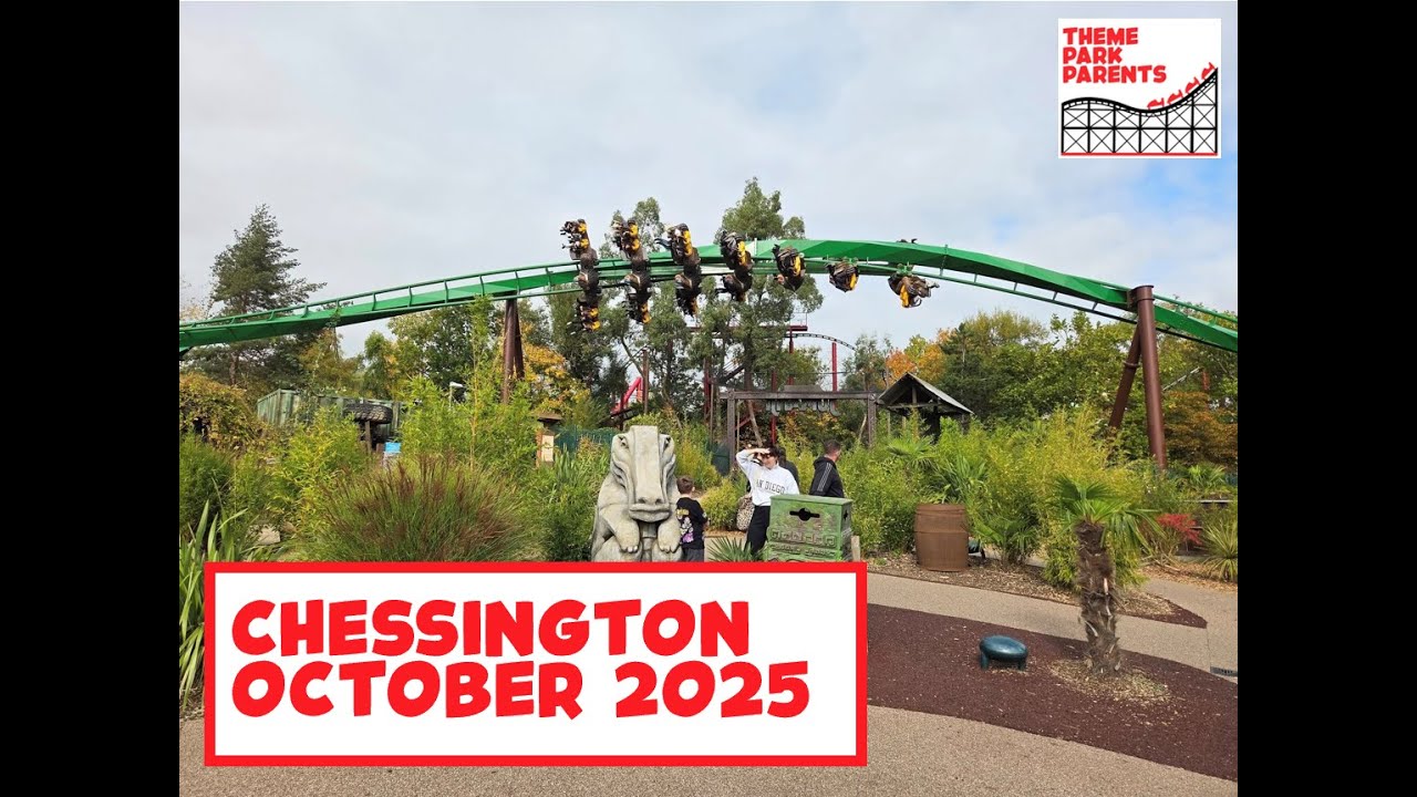 Chessington World of Adventures. October 2025 Vlog