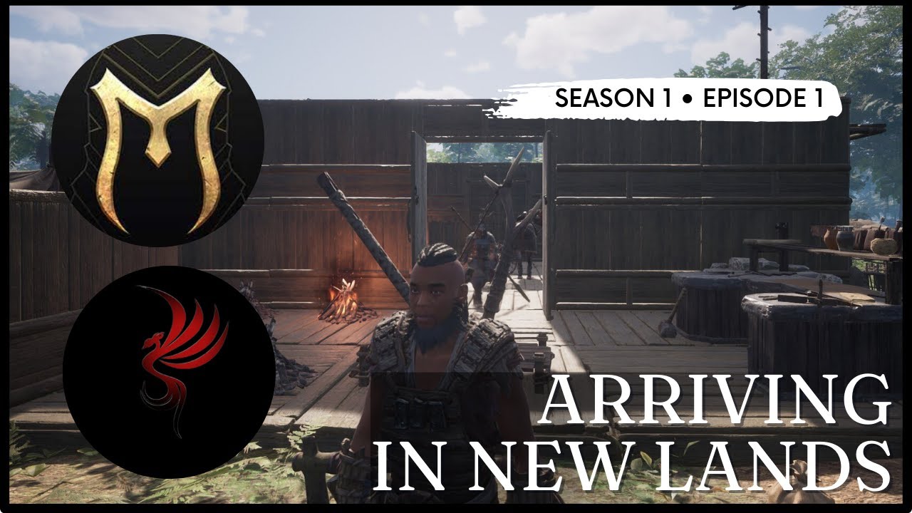 Myth of Empires Medieval Survival Sandbox - S1| Episode 1: Arriving in a New Land 🏹V1.0 Release #moe