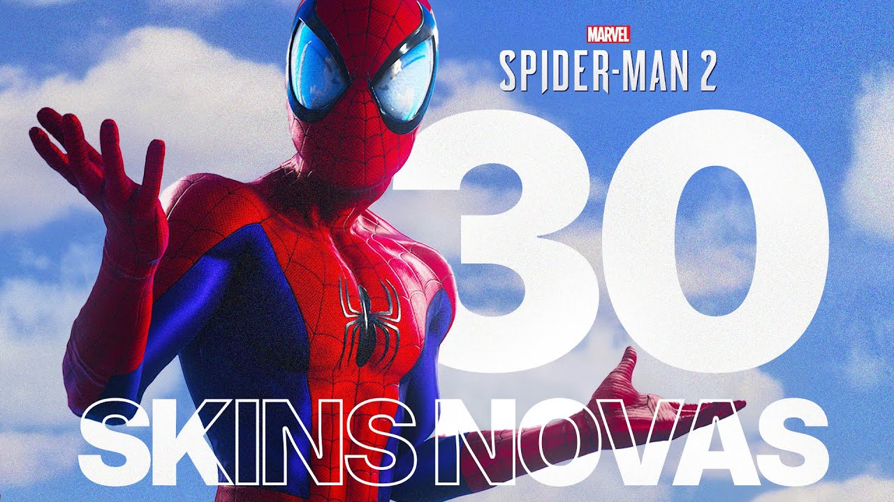 AS SKINS MAIS INSANAS para MARVEL'S SPIDER-MAN 2