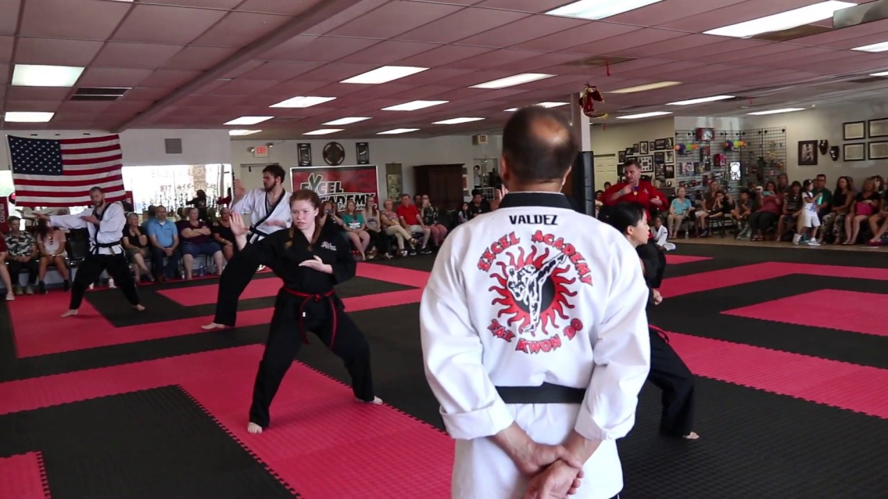 Тест на черный пояс по TKD от Нади (полная версия)