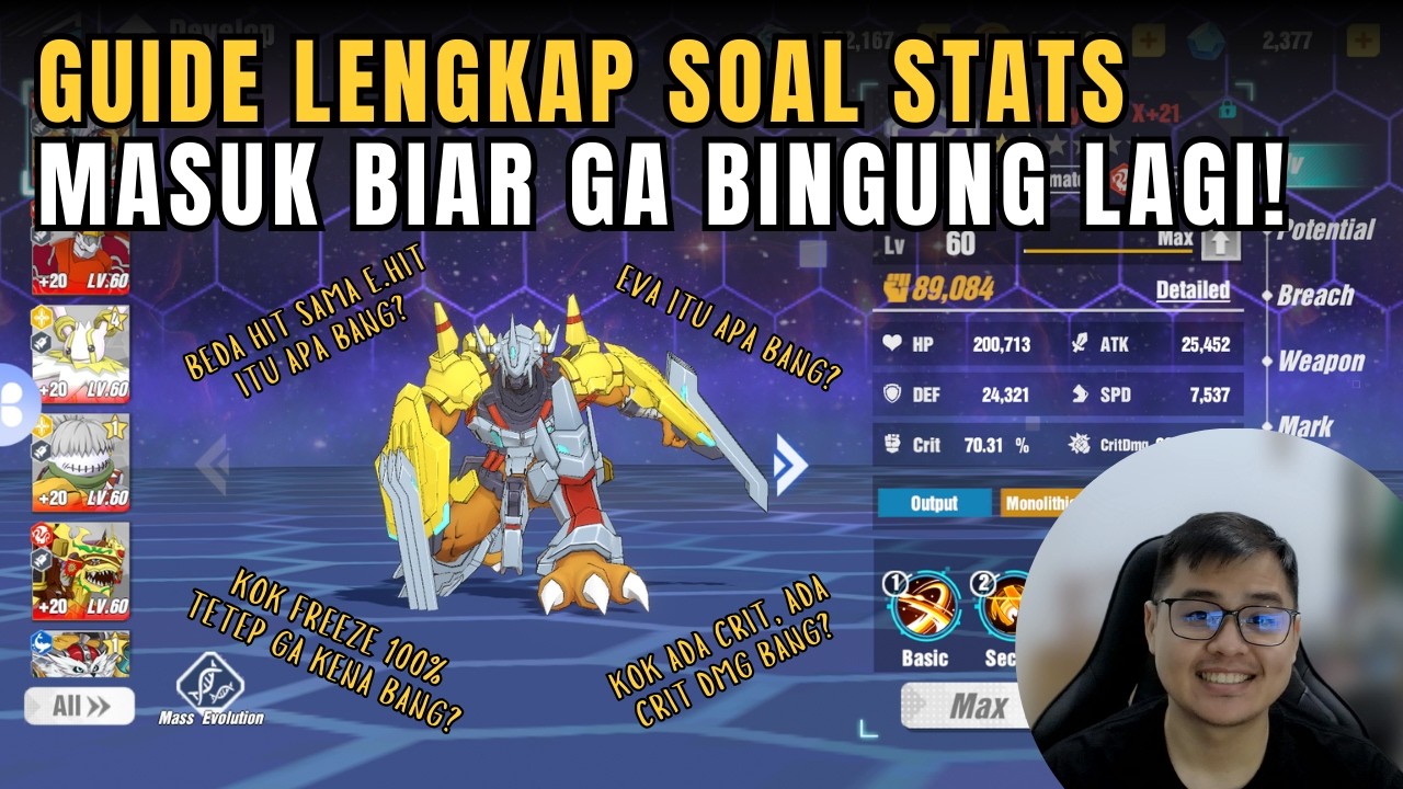 Guide Lengkap Soal Stats! Newbie Wajib Simak | Digimon The Final Evolution Digi