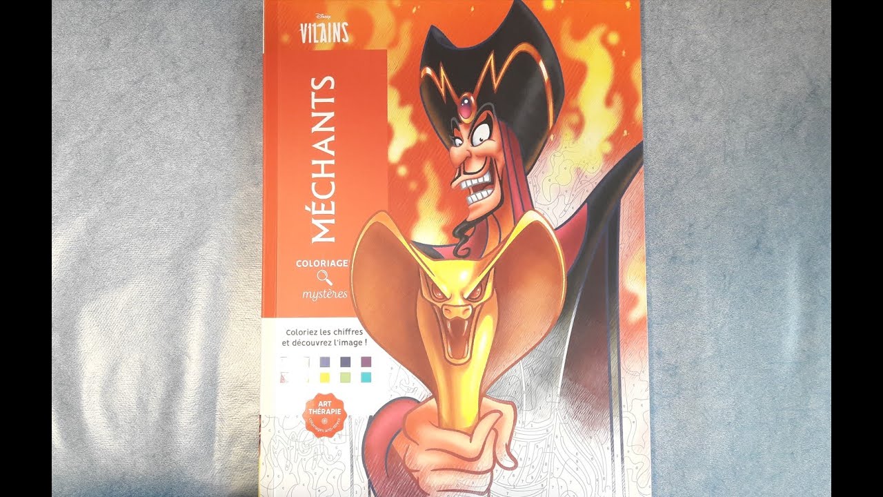 Coloriage mystère Méchants