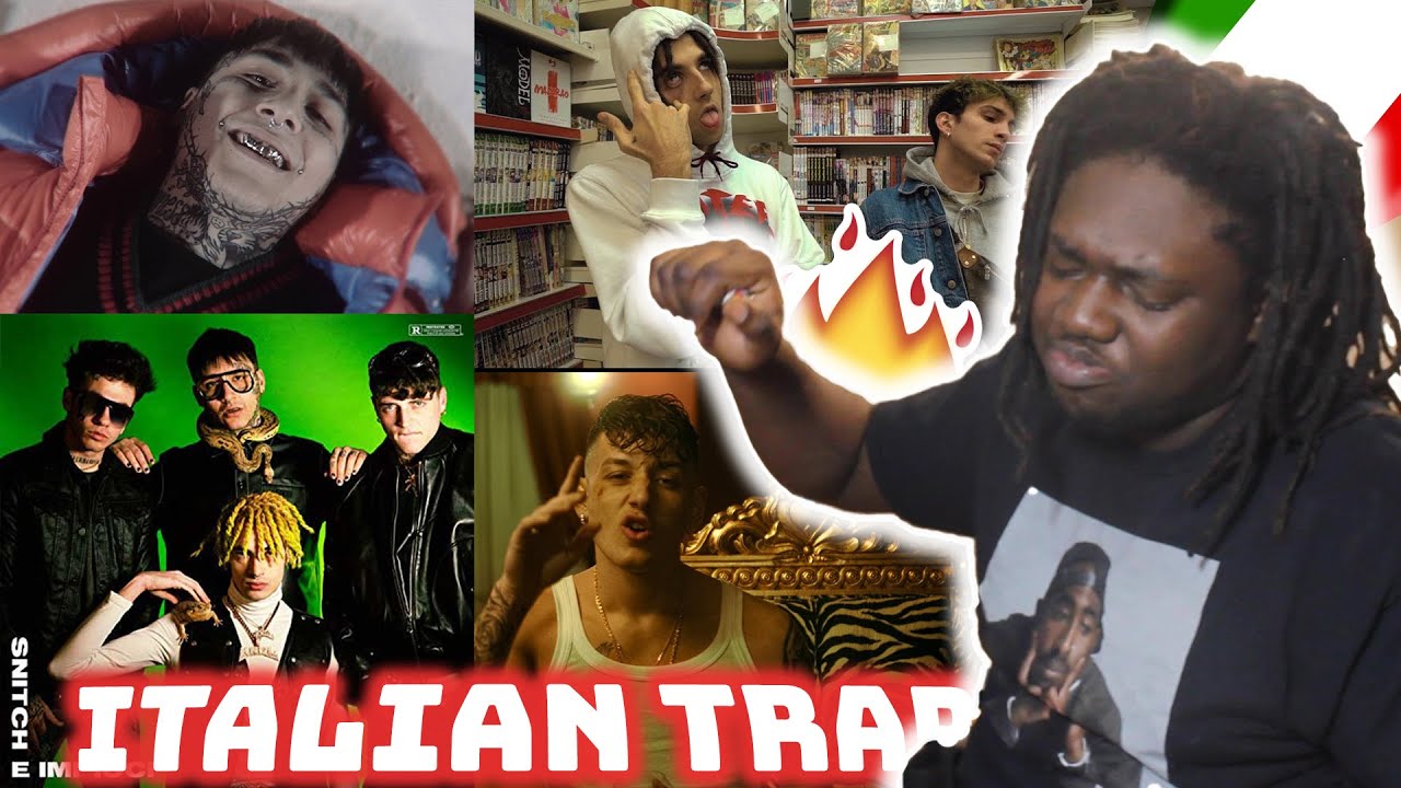 ITALIAN RAP/TRAP REACTION ft. DrefGold, FSK Satellite, Paky & Thelonious B. CUT