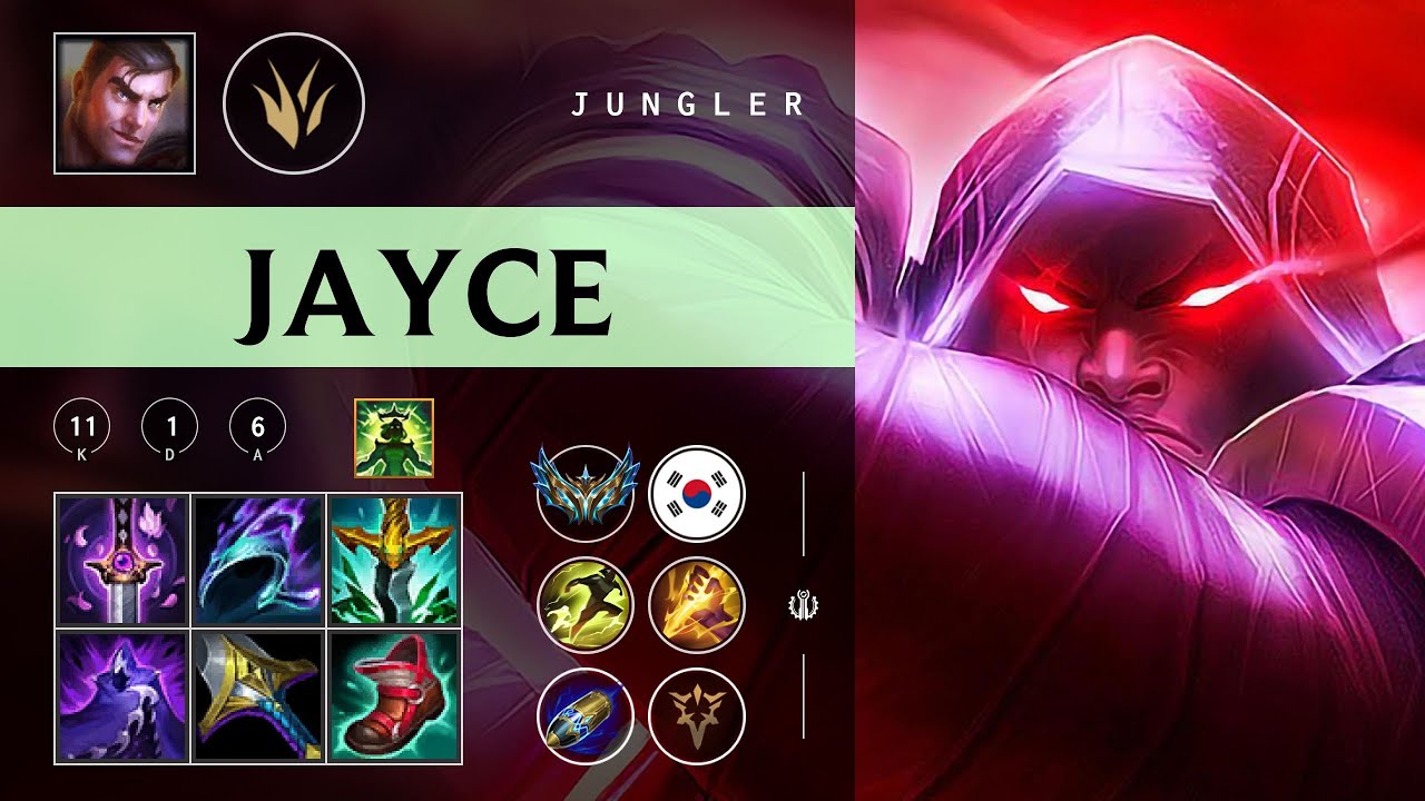 Jayce Jungle vs Ambessa - KR Challenger Patch 26.02