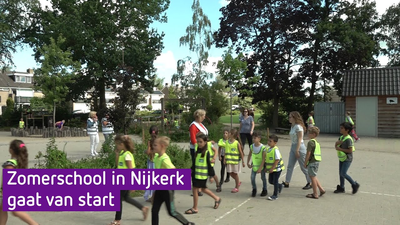 Tuana en Mielan gaan naar de zomerschool in Nijkerk: 'Dit is leuker dan vakantie'
