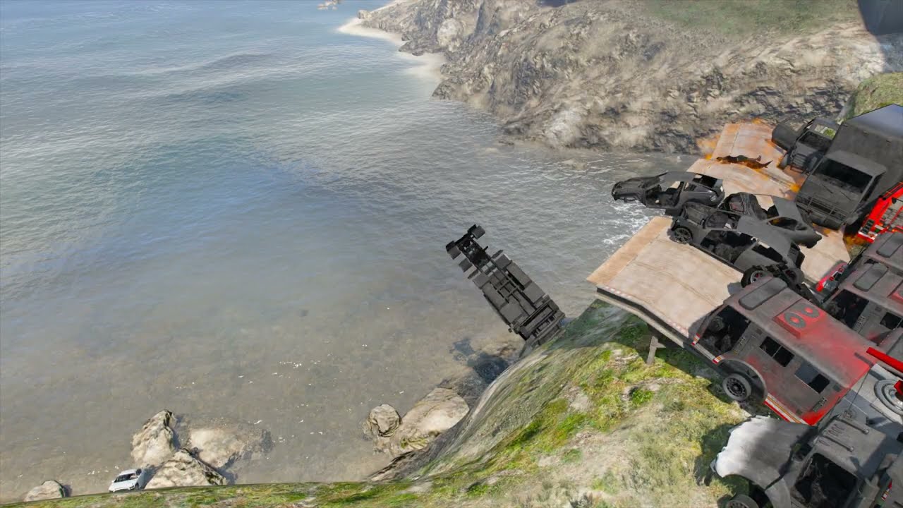 NPC Drive Into The Sea - Grand Theft Auto V 2026