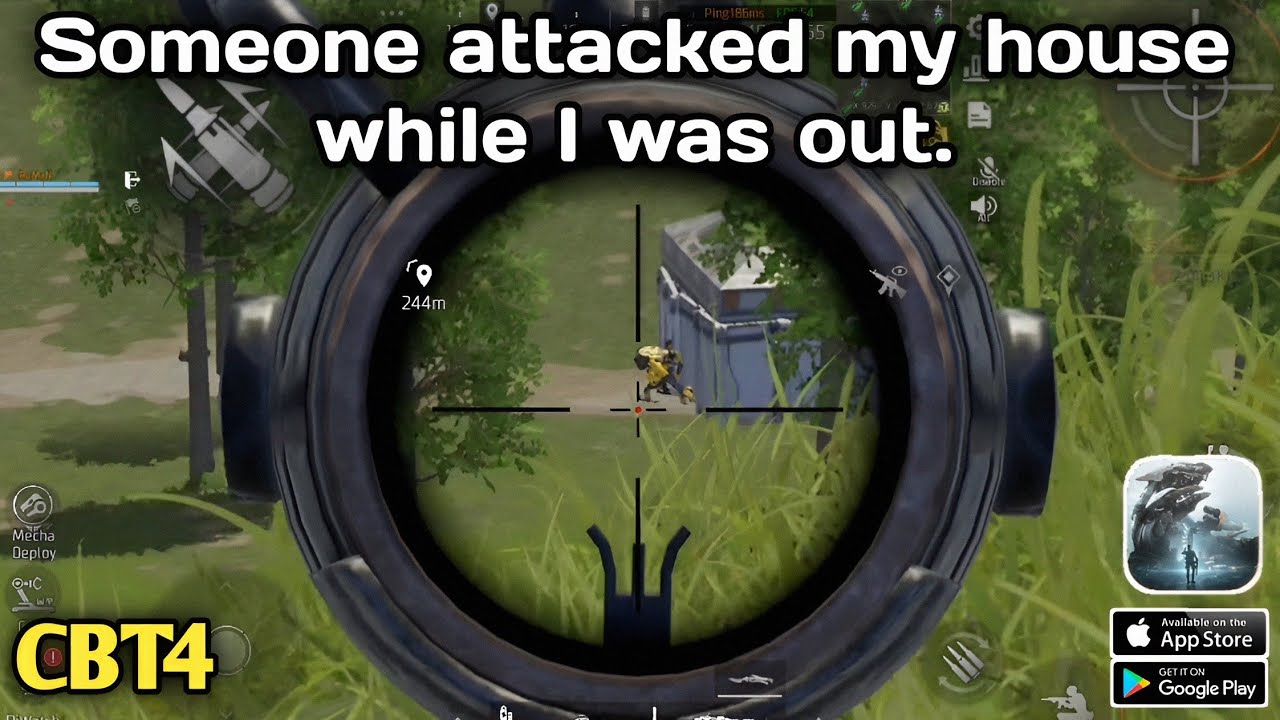 Titanite The first player attacked me And I tried to defend | CBT4 | Android IOS
