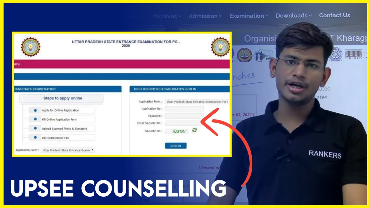 UPSEE Counselling Announced - Best Opportunity for Low Percentile Students | UPSEE Counselling