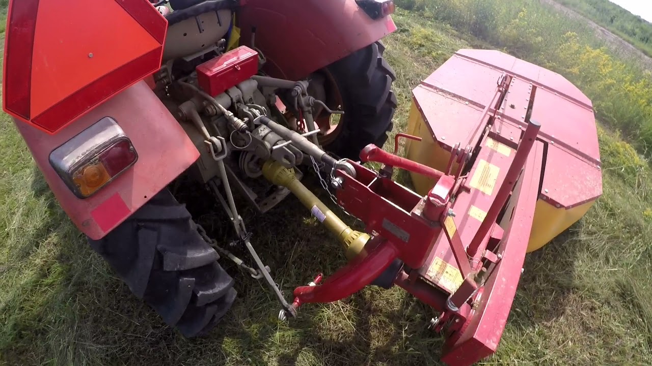 Košnja trave i sklapanje rotokose u transportni položaj / Wirax z-069 / Zetor 3511 / Gopro Hero 4
