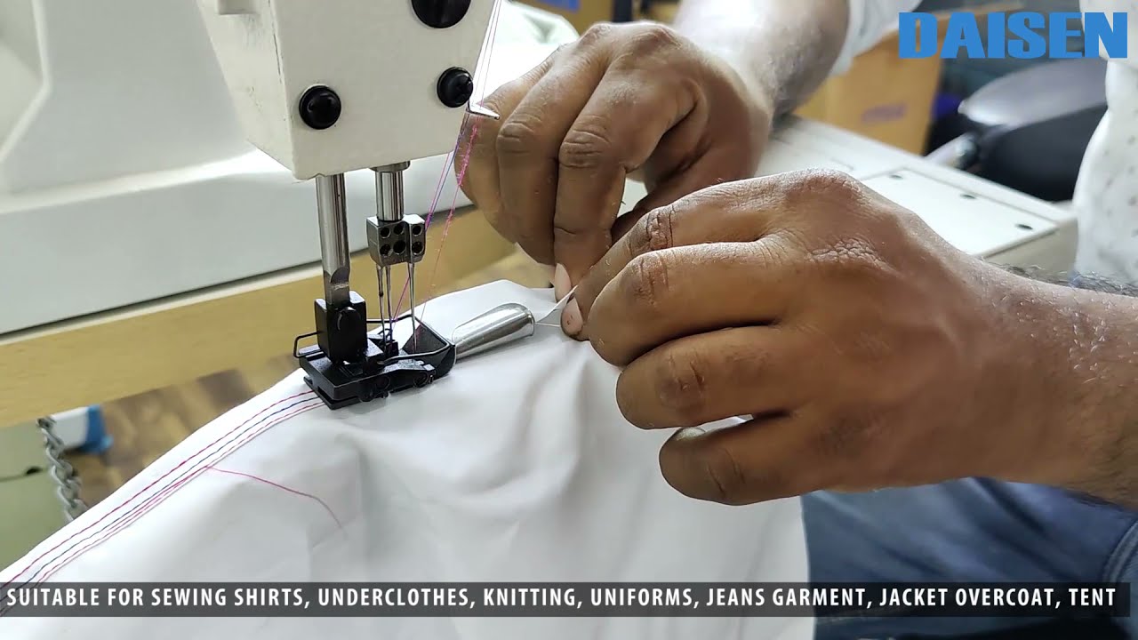 DAISEN DS - 928 / 3 NEEDLE FEED OFF THE ARM SEWING MACHINE || SPECIALISE SEWING MACHINE || JAPANESE