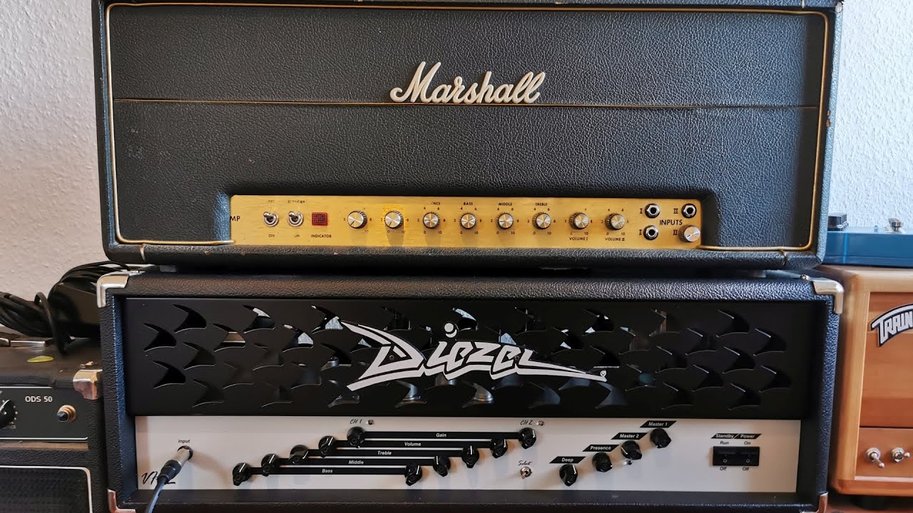Comparison Marshall Plexi with Diezel VH2 Channel1