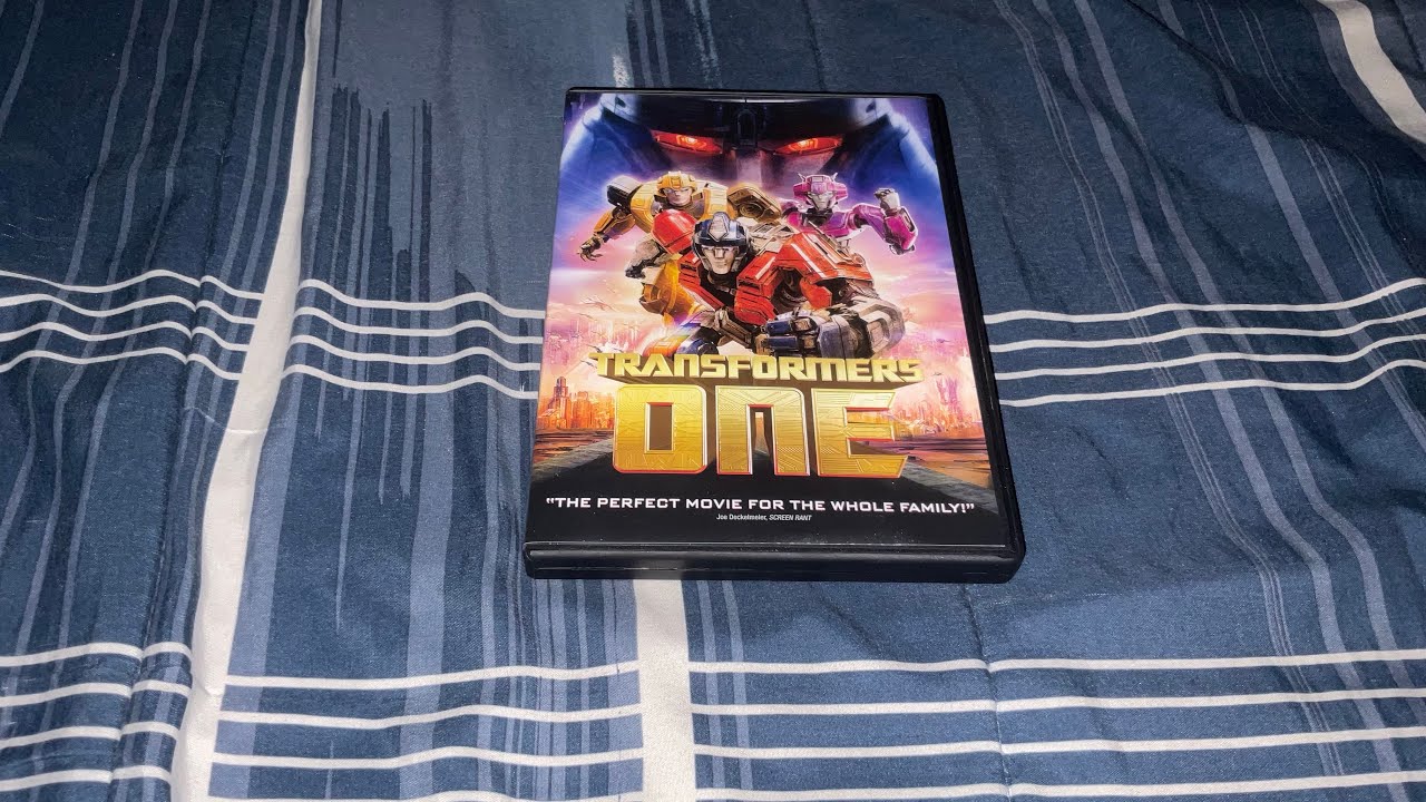 Opening to Transformers One 2024 DVD